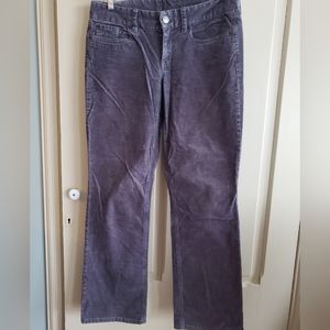 J. Crew Corduroy Pants, Size 29S (short), Gray